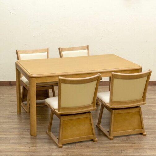 【離島配送不可】ダイニングコタツ 135×85 手元コントローラー - 画像 (5)