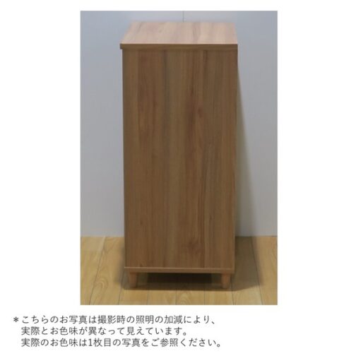 ナチュラルなテイストが魅力的なシリーズ ＜組立家具/60チェスト　エリス＞ - 画像 (4)