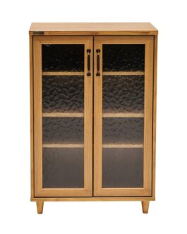 ナチュラルなテイストが魅力的なシリーズ ＜組立家具/60キャビネット　エリス＞