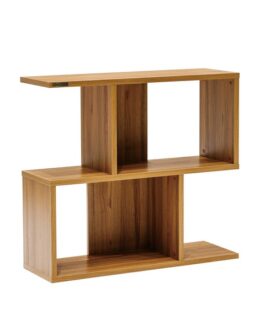 ナチュラルなテイストが魅力的なシリーズ <組立家具/2段シェルフ エリス>