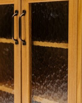 ナチュラルなテイストが魅力的なシリーズ <組立家具/60食器棚 エリス>