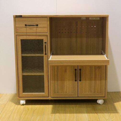 ナチュラルなテイストが魅力的なシリーズ ＜組立家具/キッチンカウンター　エリス＞ - 画像 (5)
