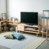 天然木をふんだんに使ったナチュラルシリーズ ＜組立家具/NATURAL SIGNATURE　TVボード＞ - 画像 (5)