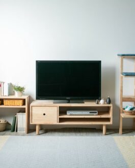 天然木をふんだんに使ったナチュラルシリーズ ＜組立家具/NATURAL SIGNATURE　TVボード＞
