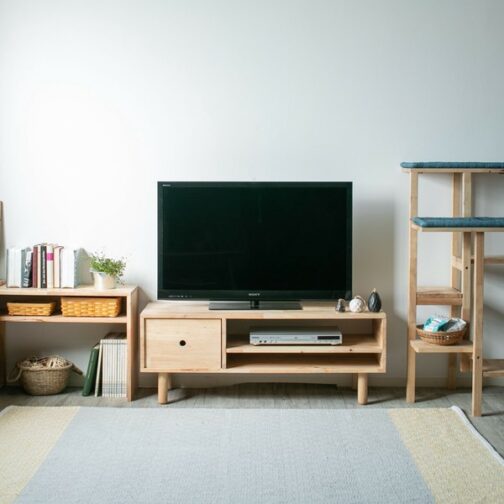 天然木をふんだんに使ったナチュラルシリーズ ＜組立家具/NATURAL SIGNATURE　TVボード＞