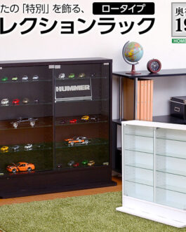 コレクションラック【-Luke-ルーク】浅型ロータイプ