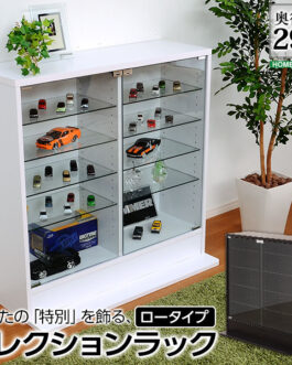 コレクションラック【-Luke-ルーク】深型ロータイプ