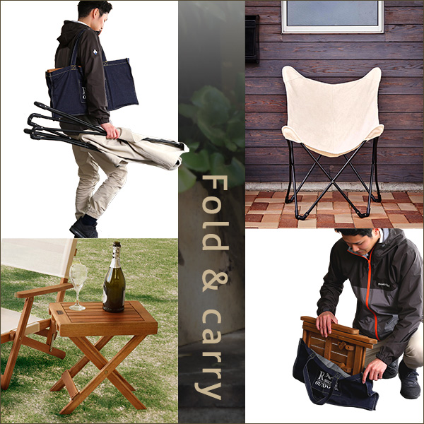 アウトドア フォールディングテーブルチェア3点セット 【HABUL-ハブル-】 - 画像 (7)