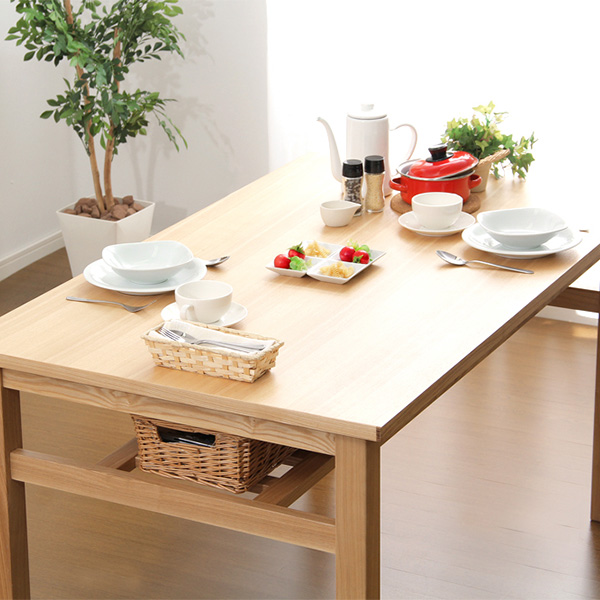 ダイニング4点セット【-Rampo-ランポ】(伸縮テーブル幅120-150・ベンチ&チェア) - 画像 (20)