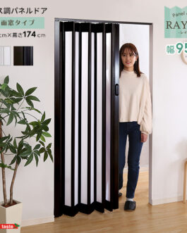 採光性バツグン!ガラス調のパネルドア -RAYLA(レイラ)-