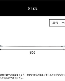乾電池式どこでもセンサーカメラ用　盗難防止ワイヤー