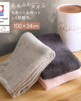 ホームテイスト×エアーかおる【別注モデル】もあふわタオル　100×34cm
