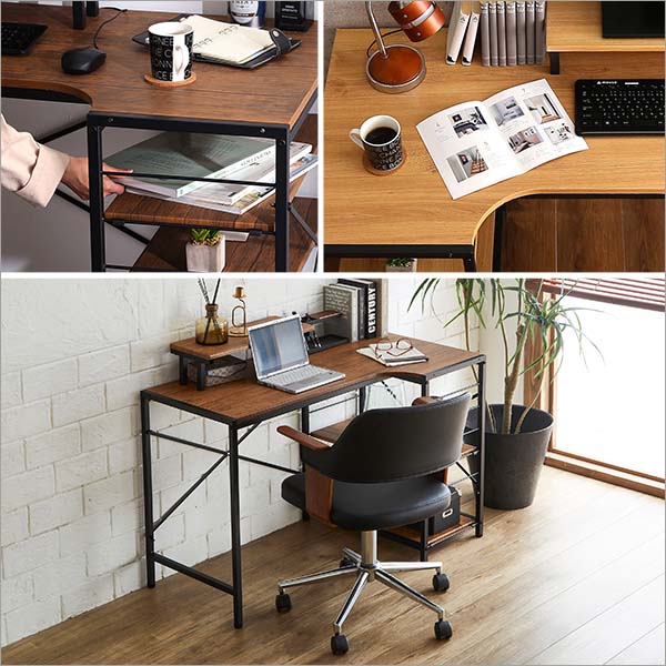 曲線が美しいデスクチェア 2点セット【EIRMIN×Lubbock】 - 画像 (10)